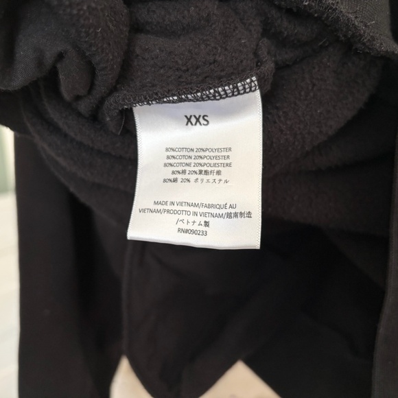 Fear of God ESSENTIALS Jet Black Hoodie - Picture 6 of 7